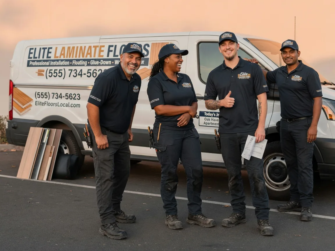 Laminate flooring installation company in Blunt, SD